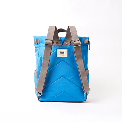 Canfield Medium Backpack in Malibu Blue Nylon