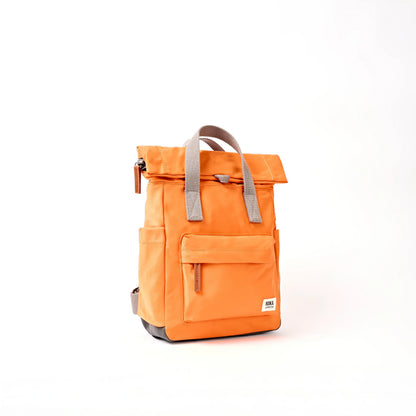 Canfield Small Backpack in Jaffa Orange Nylon