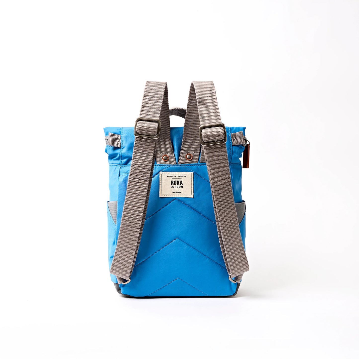Canfield Small Backpack in Malibu Blue Nylon