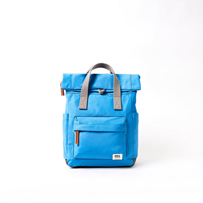 Canfield Small Backpack in Malibu Blue Nylon