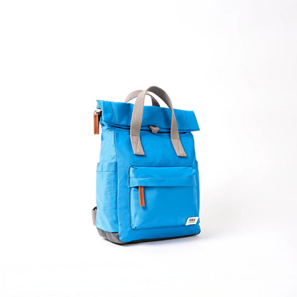 Canfield Small Backpack in Malibu Blue Nylon