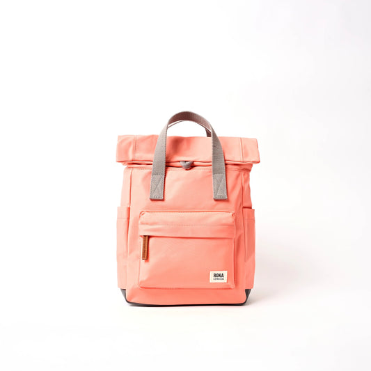 Canfield Small Backpack in Sugar Coral Nylon