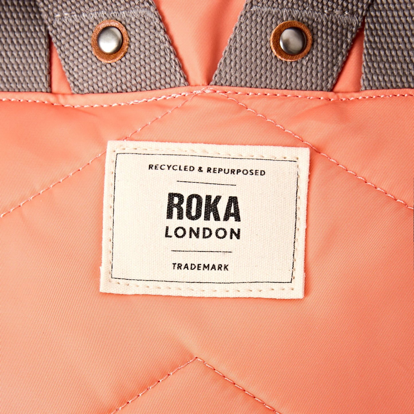 Canfield Small Backpack in Sugar Coral Nylon