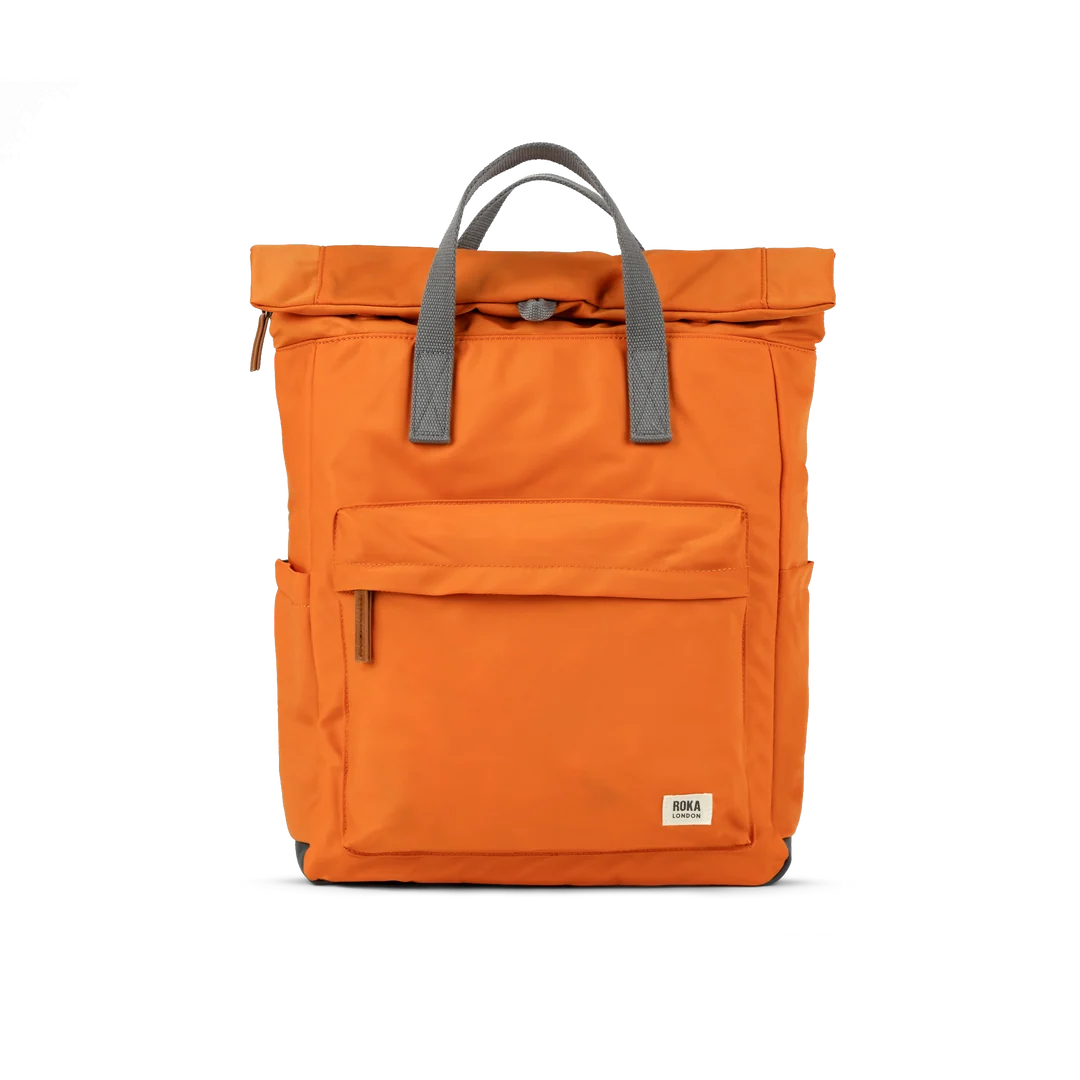 Canfield Large Backpack in Burnt Orange Nylon - Large