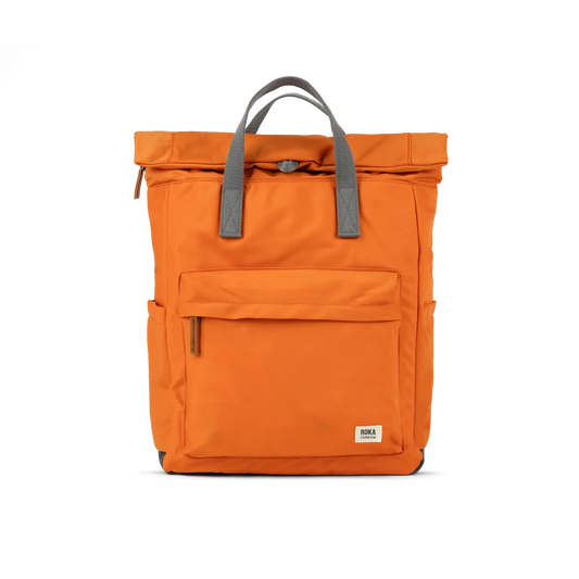 Canfield Large Backpack in Burnt Orange Nylon - Large