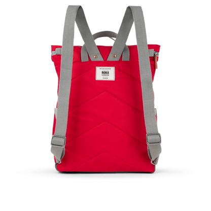 Canfield Large Backpack in Cranberry Nylon - Large