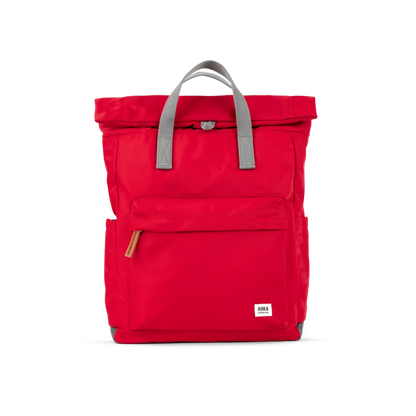 Canfield Large Backpack in Cranberry Nylon - Large