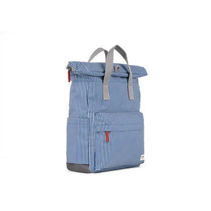 Canfield Medium Backpack in Blue Hickory Canvas