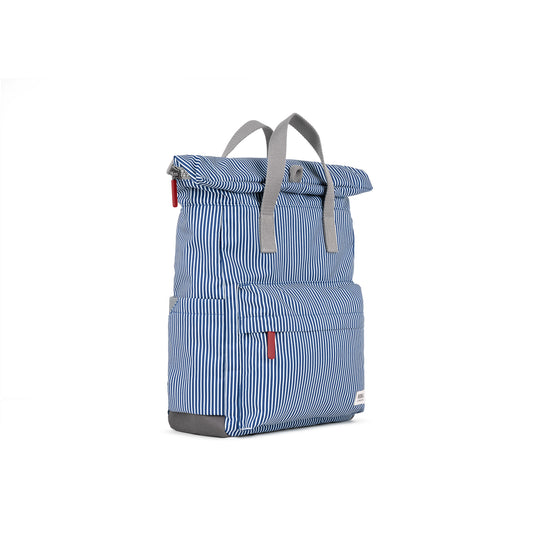 Canfield Medium Backpack in Blue Hickory Canvas