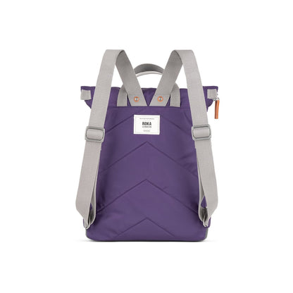 Canfield Medium Backpack in Majestic Purple Nylon - Medium