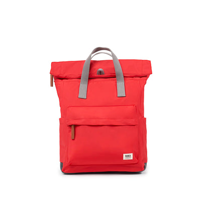 Canfield Roll Top Medium Backpack in Chilli Oil