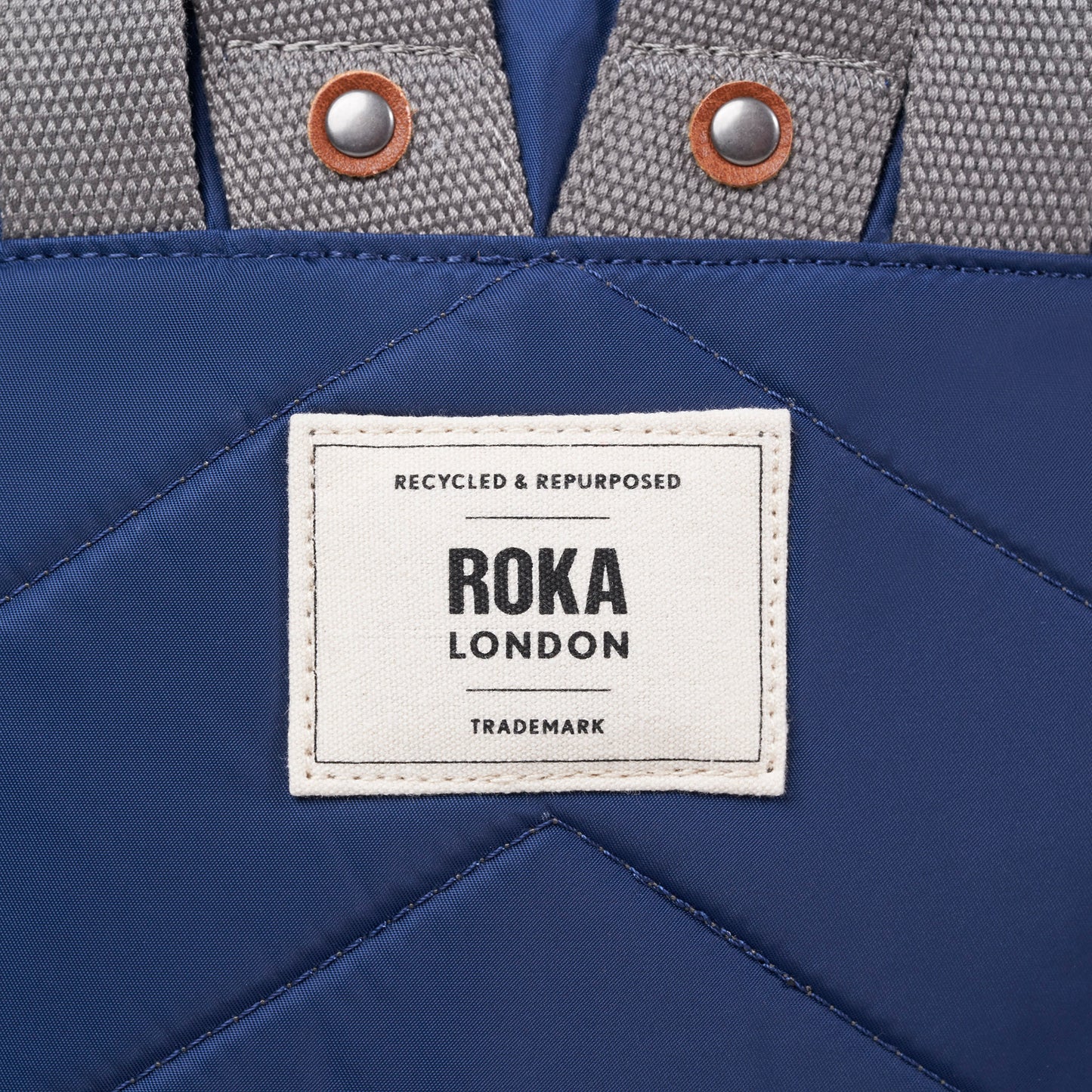 Canfield Roll Top Medium Backpack in Crisp Blue