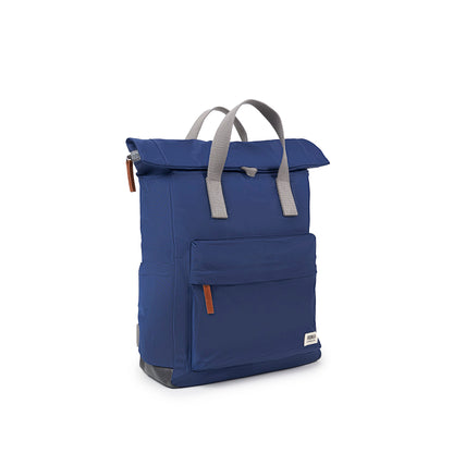 Canfield Roll Top Medium Backpack in Crisp Blue