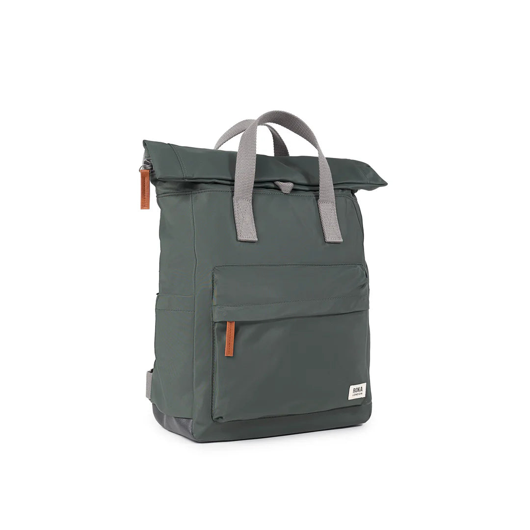 Canfield Roll Top Small Backpack in Thyme