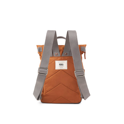 Canfield Roll Top Small Backpack in Bran