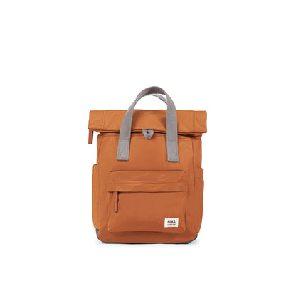 Canfield Roll Top Small Backpack in Bran