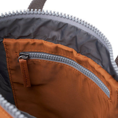 Canfield Roll Top Small Backpack in Bran