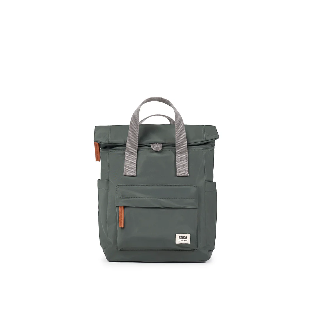 Canfield Roll Top Small Backpack in Thyme