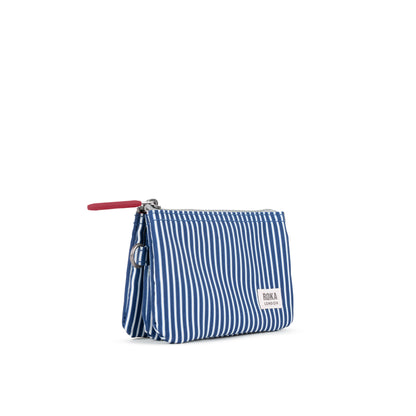 Carnaby Small Wallet in Blue Hickory Canvas