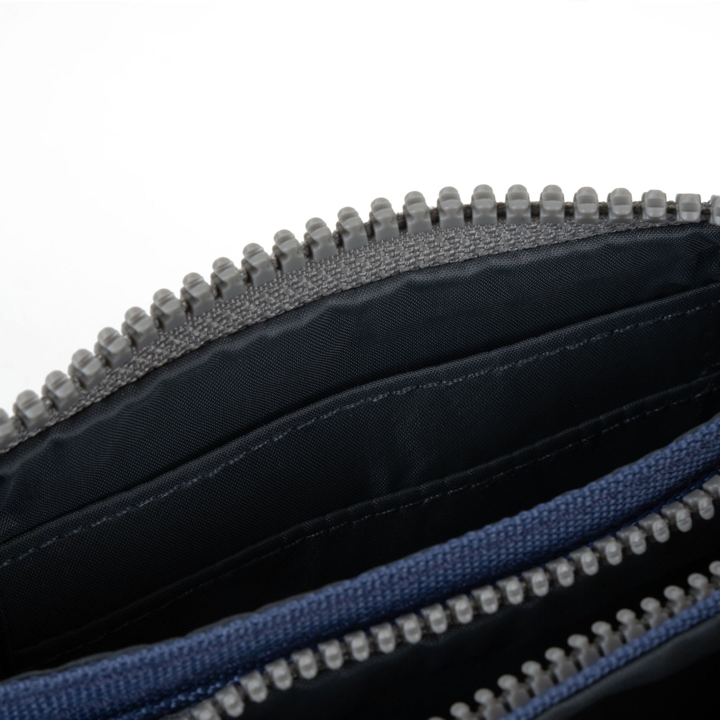 Carnaby Small Wallet in Burnt Blue Canvas