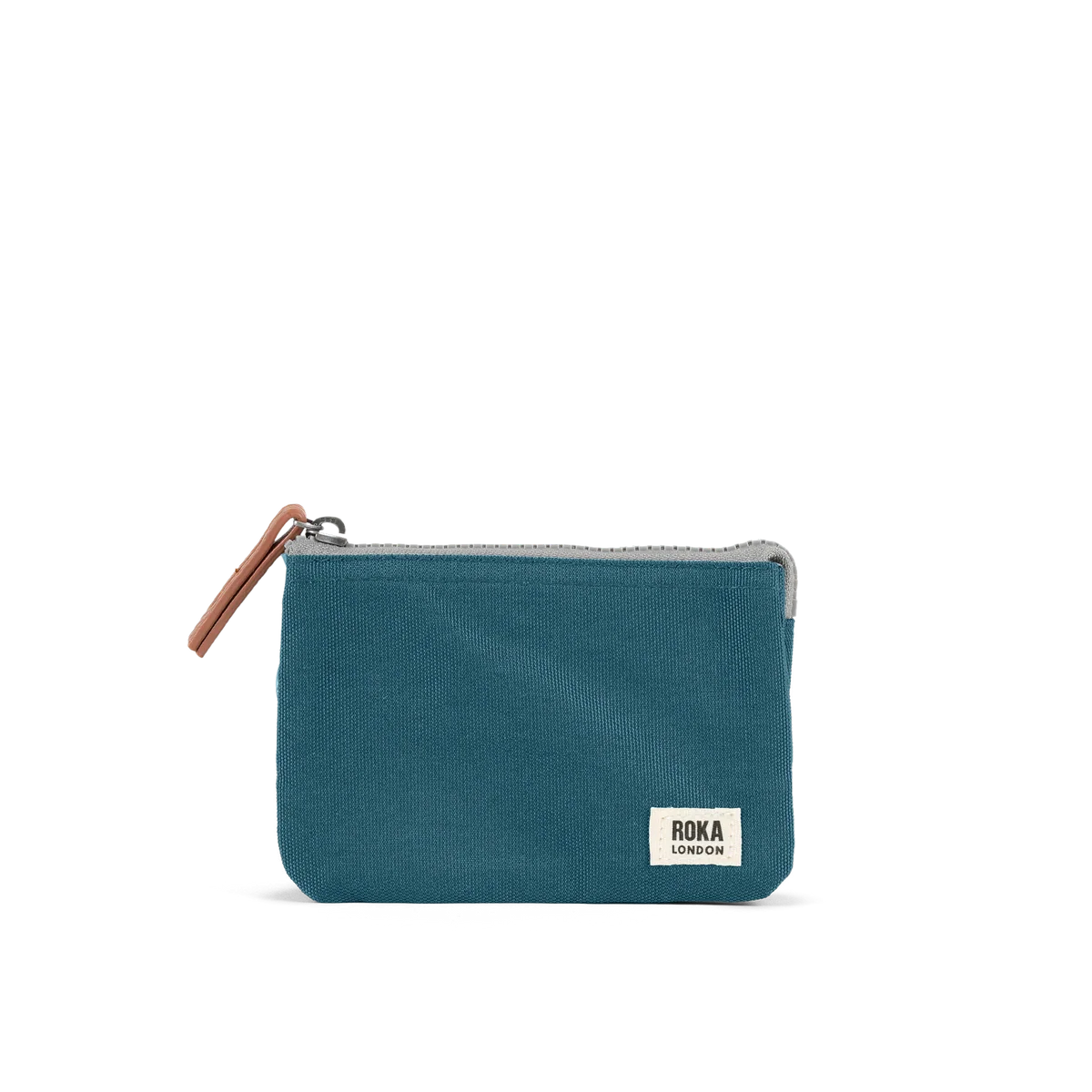 Carnaby Wallet in Teal Canvas - Small