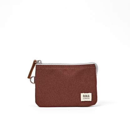 Carnaby Wallet in Chocolate Canvas - Small