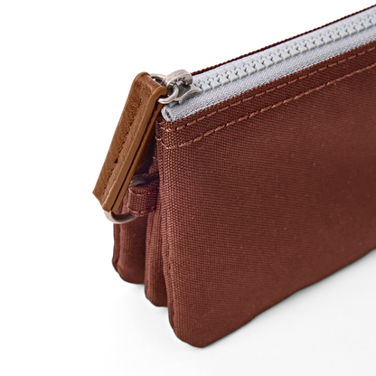 Carnaby Wallet in Chocolate Canvas - Small