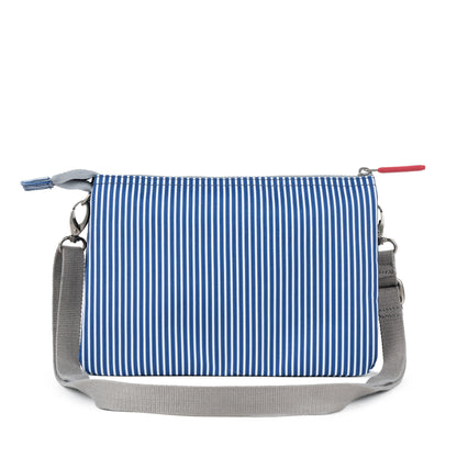 Carnaby Crossbody in Blue Hickory Canvas