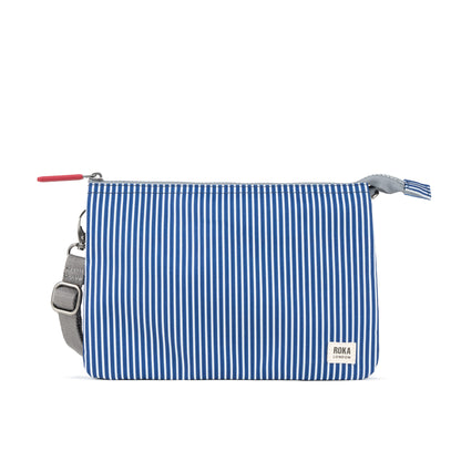 Carnaby Crossbody in Blue Hickory Canvas