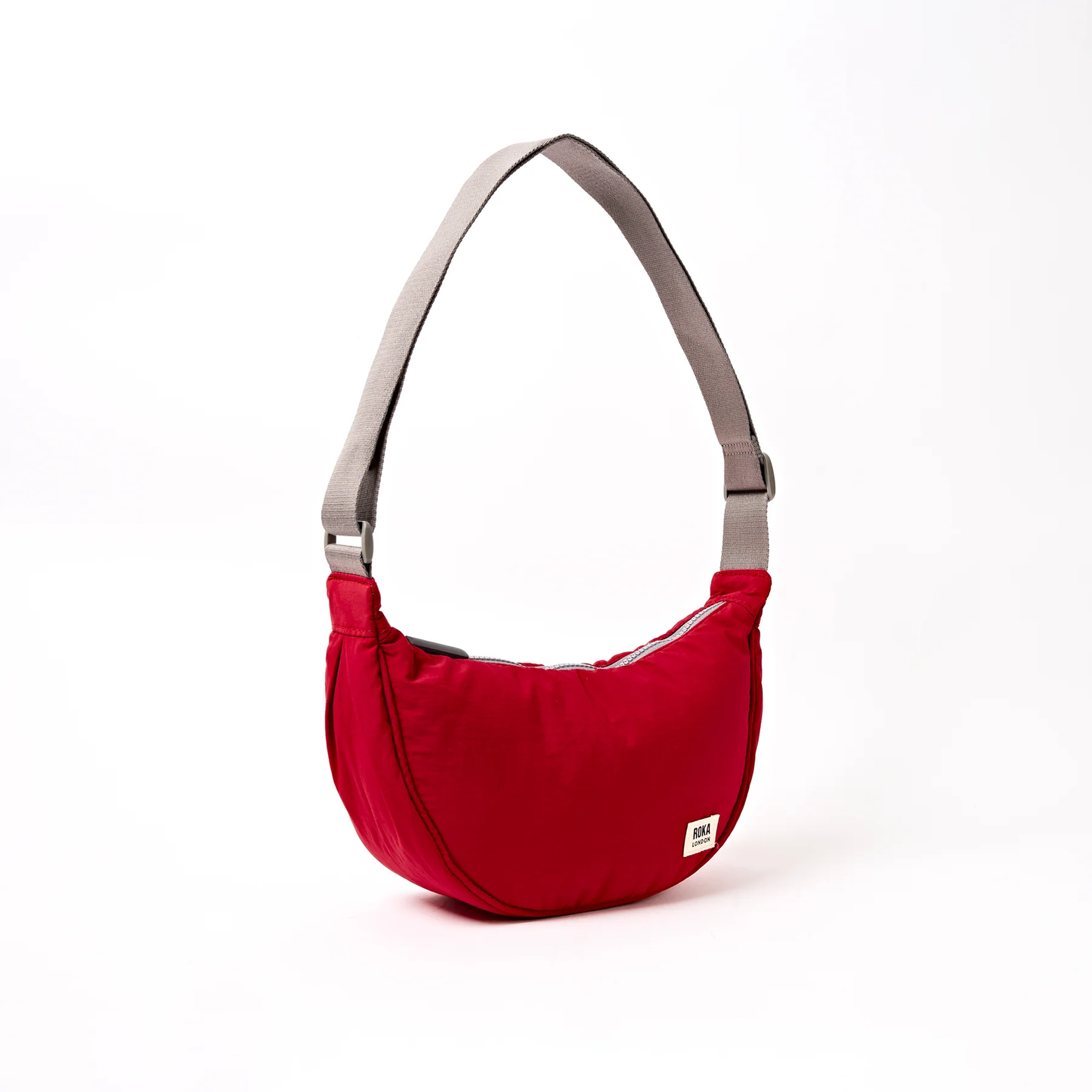 Farringdon Half Moon Bag in Chilli