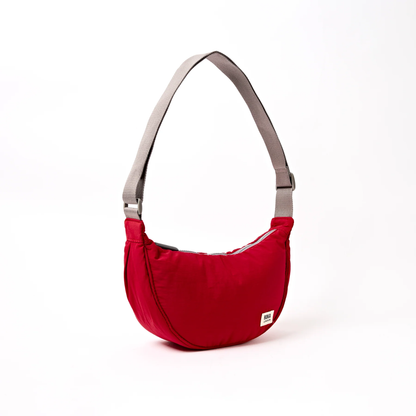 Farringdon Half Moon Bag in Chilli