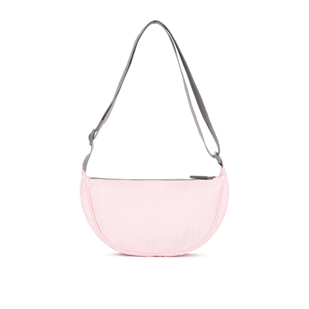 Farringdon Half Moon Bag in Seashell Taslon