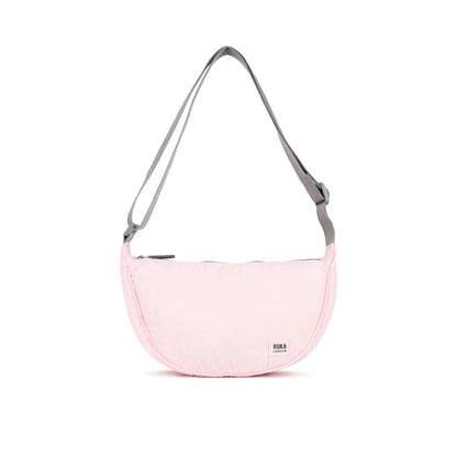 Farringdon Half Moon Bag in Seashell Taslon