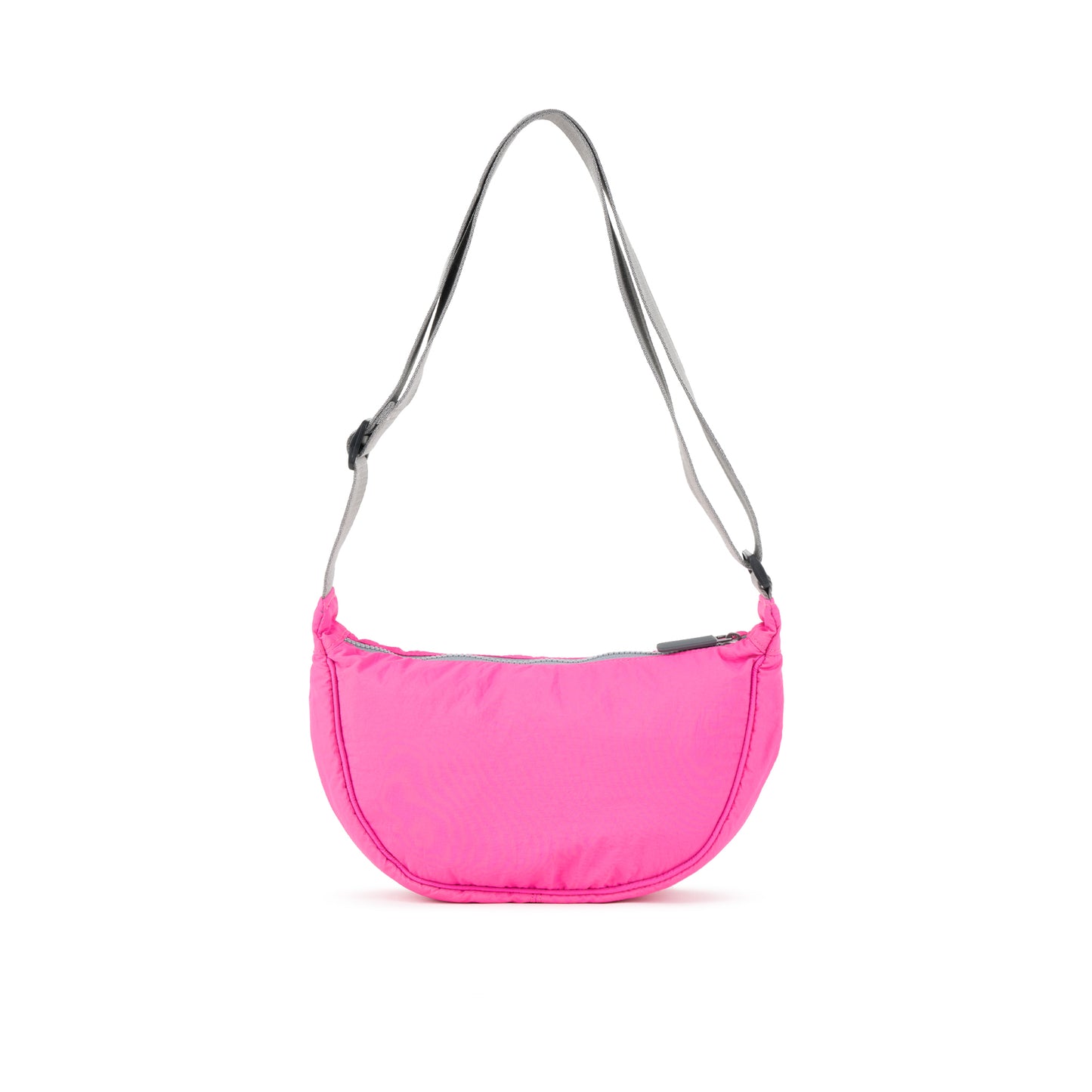 Farringdon Half Moon Bag in Hot Pink Taslon