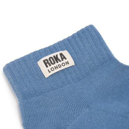 Wembley Ankle Socks in Airforce