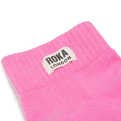 Wembley Ankle Socks in Pink Carnation