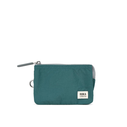 Carnaby Small Wallet in Teal Taslon