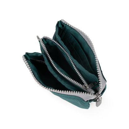 Carnaby Small Wallet in Teal Taslon