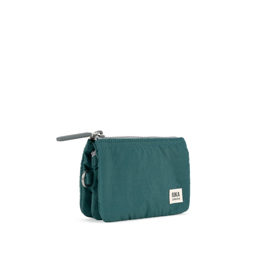 Carnaby Small Wallet in Teal Taslon