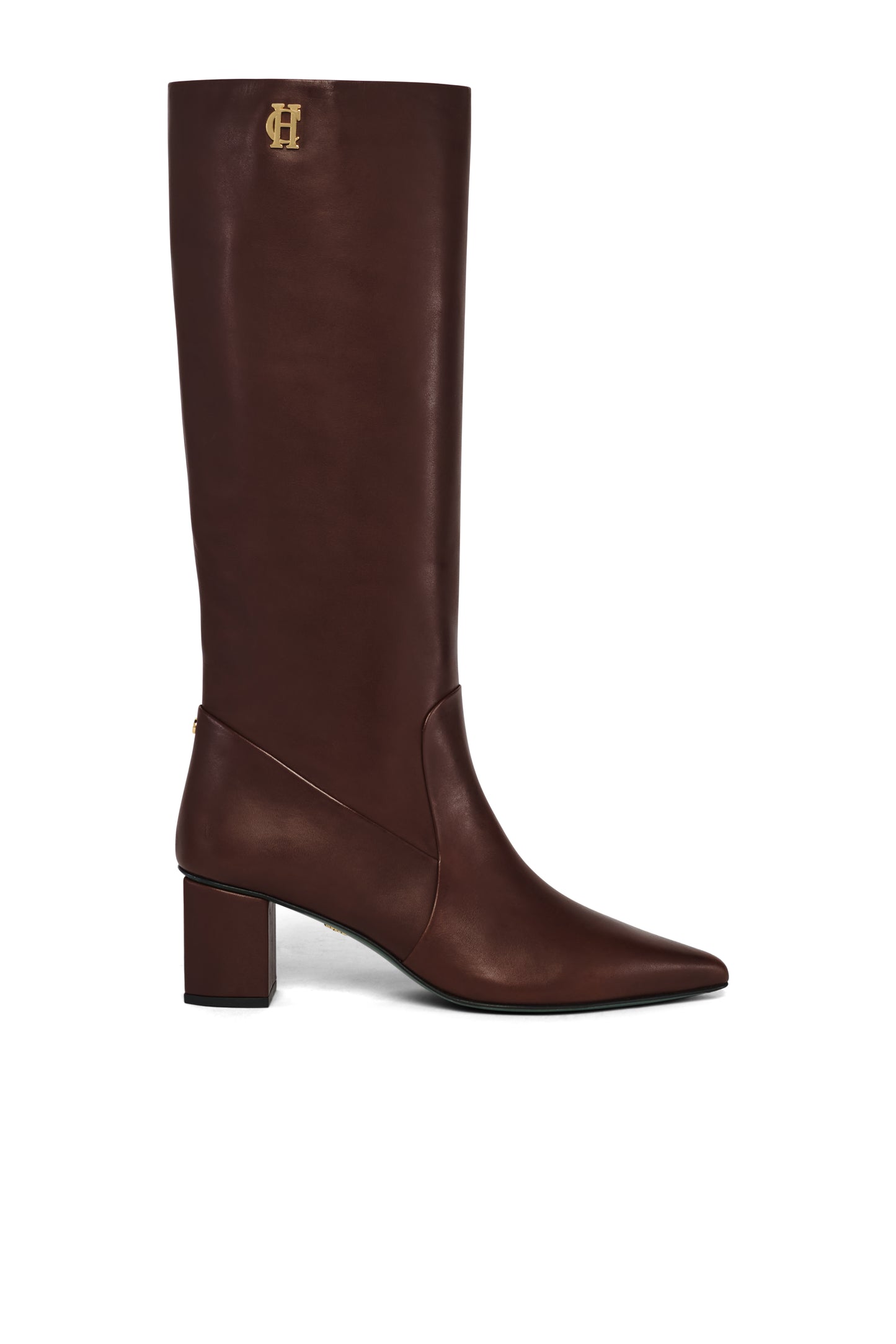 Regency Mid Heel Knee Boot