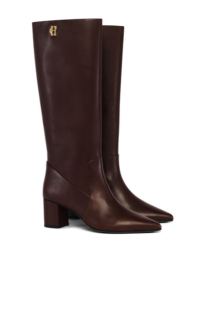 Regency Mid Heel Knee Boot