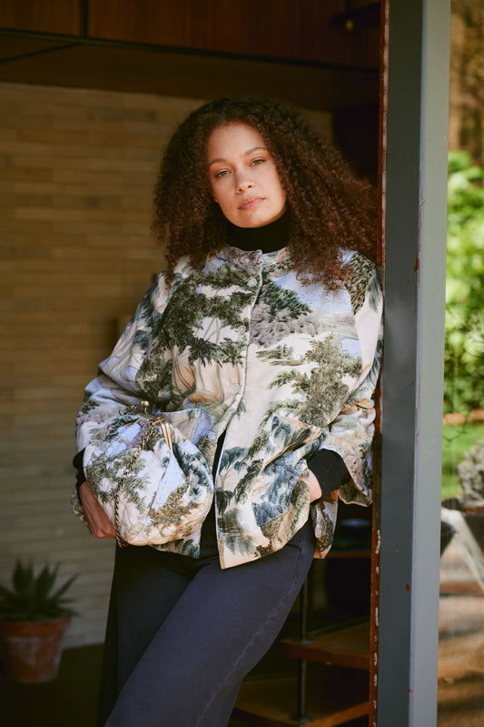 Rivers and Trees Velvet Jacket