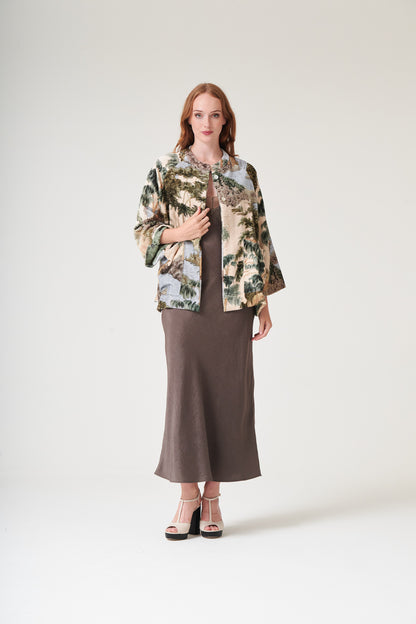 Rivers and Trees Velvet Jacket