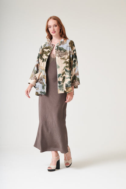 Rivers and Trees Velvet Jacket