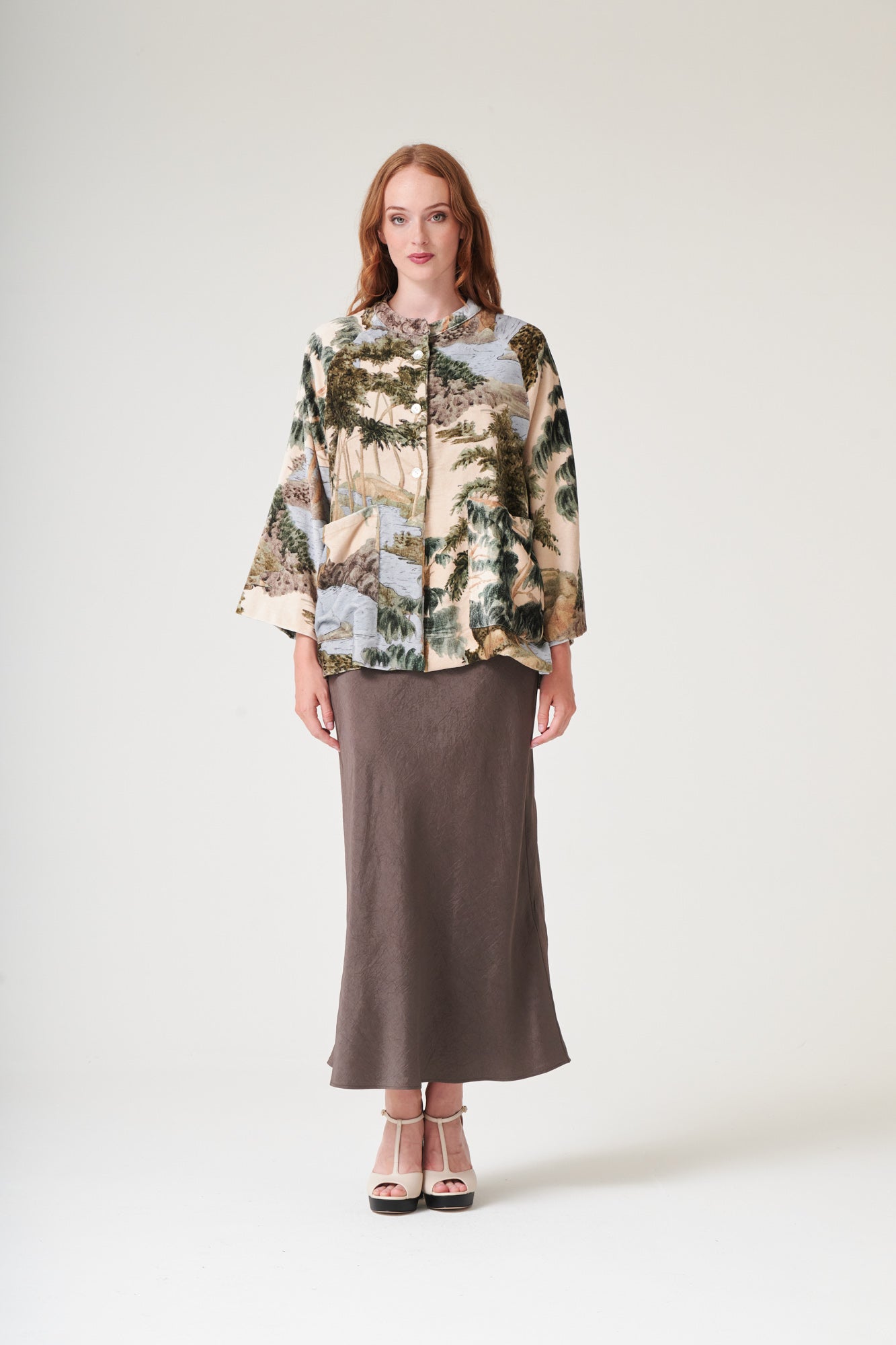 Rivers and Trees Velvet Jacket