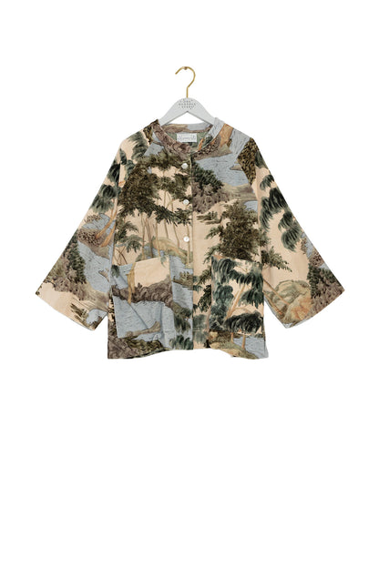 Rivers and Trees Velvet Jacket