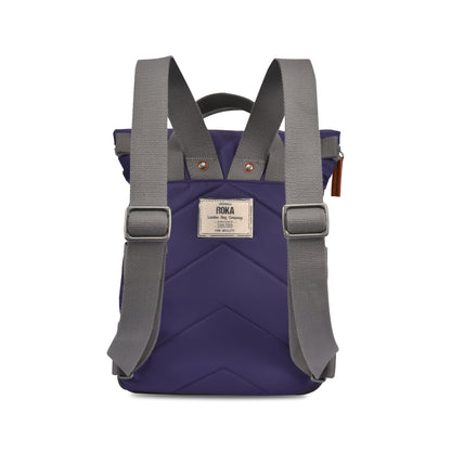 Canfield Small Backpack in Mulberry Nylon