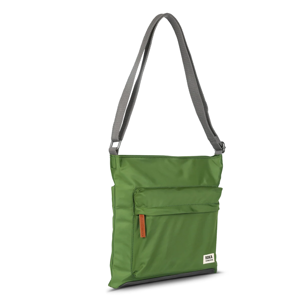 Kennington Crossbody Bag in Avocado Nylon - Medium