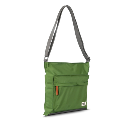Kennington Crossbody Bag in Avocado Nylon - Medium