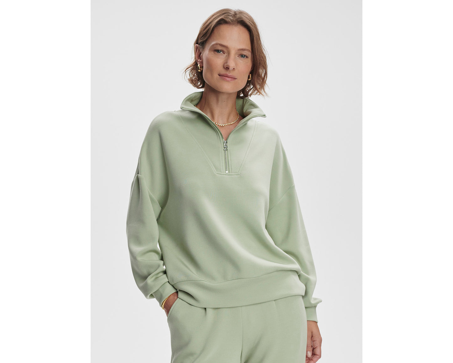 Hawley Half Zip Sweat